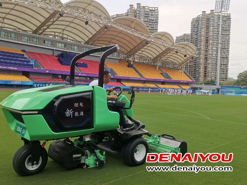 德耐优（DENAIYOU）锂电新能源剪草机闪耀杭州亚运会场馆