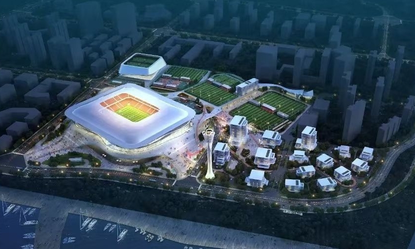 青岛将再添一座专业足球场 永保国际文体公园项目落地西海岸新区