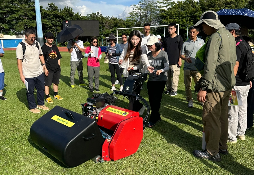 德耐优受邀参加香港草坪养护设备分享交流会—专注草坪机械创新，助力绿化精细化管理